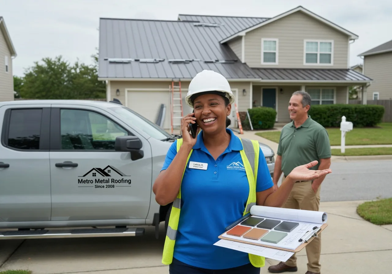 Storm Damage Metal Roof Repair in Stinesville, IN